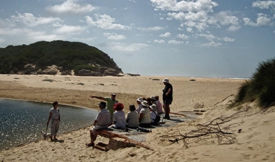 Coastal geology tour